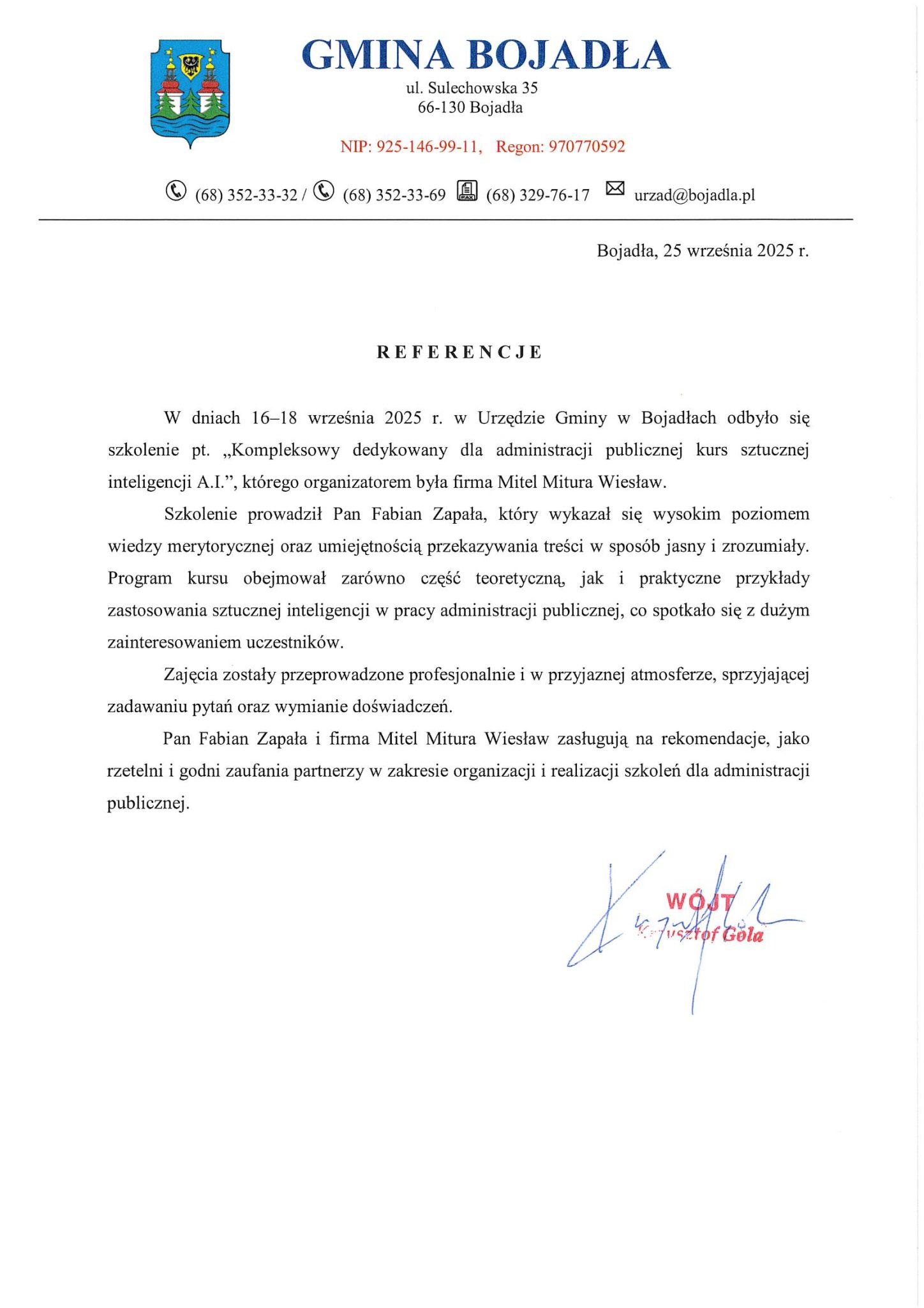 Referencje Mitel (1)