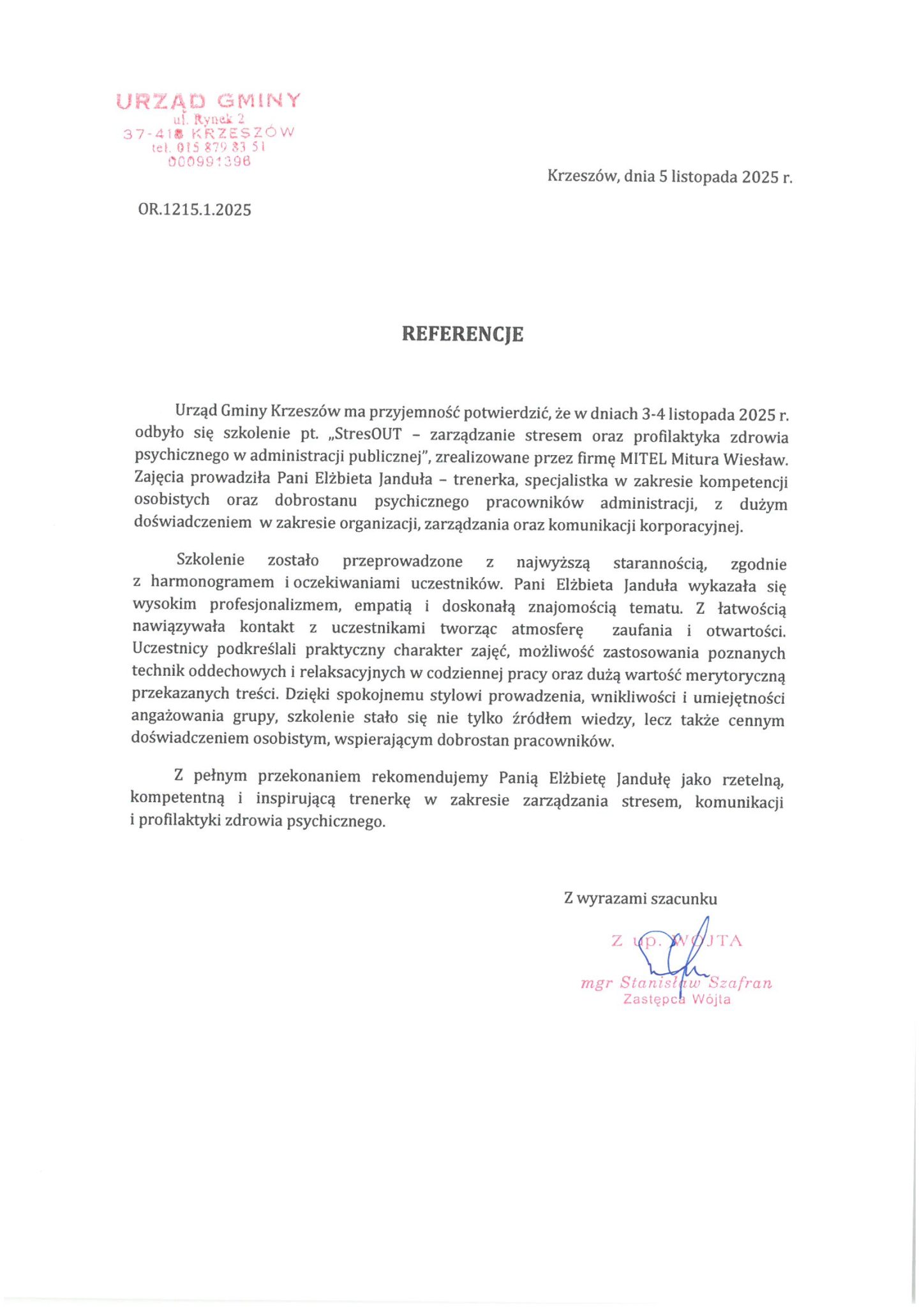 Referencje_UG Krzeszów