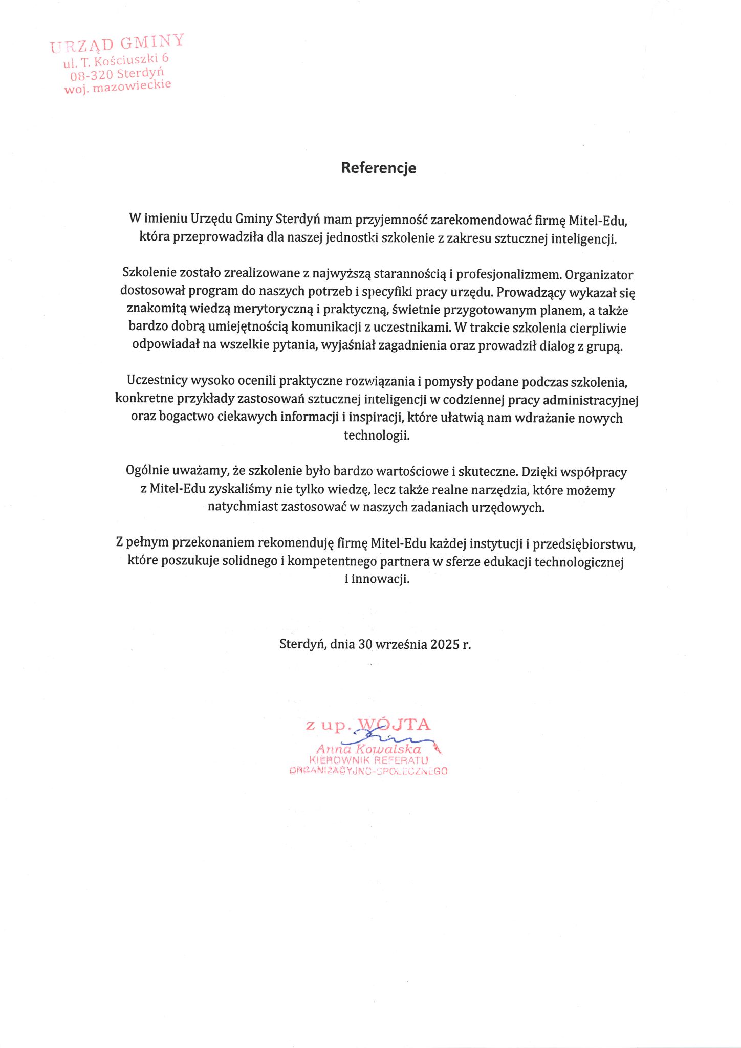 Referencje_UG Sterdyń